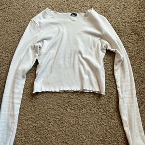 Brandy White Long Sleeve